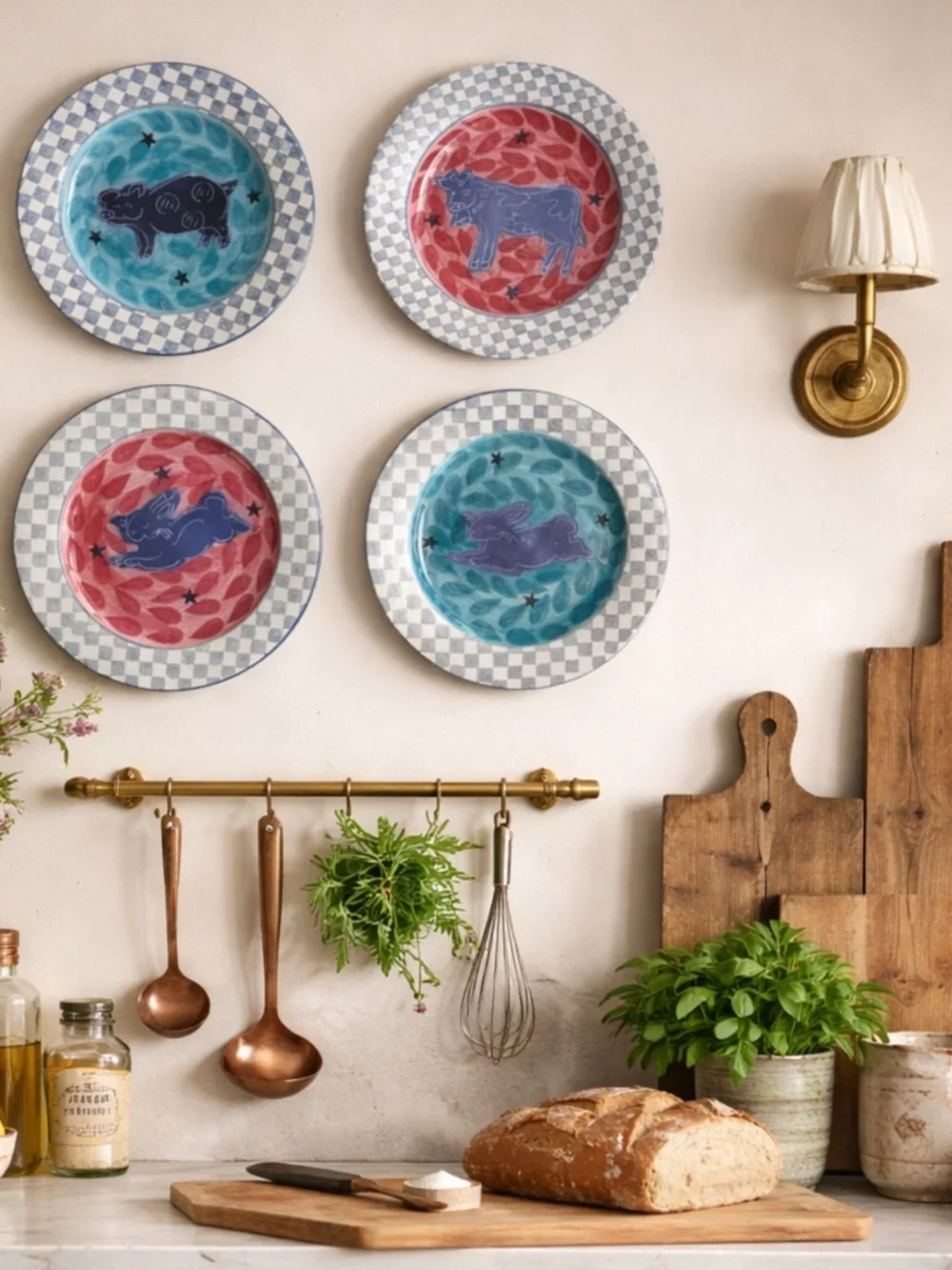 Daniel Lasser ceramic plates